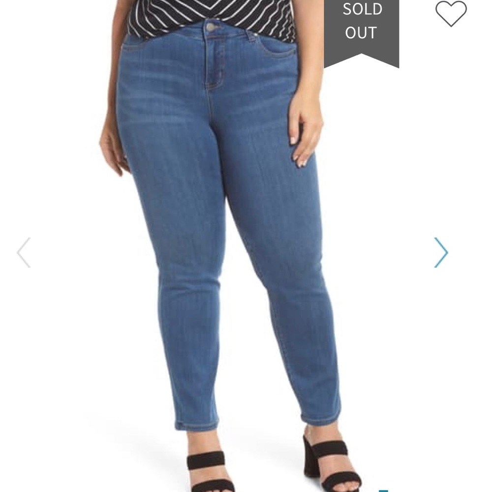 Liverpool Jeans Company Blue Straight Leg Jeans